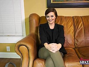 Oh, I love how you suck that cock Kylie, now bend over for a deep pussy fuck!