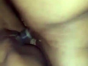 Hey, you think this ebony bbw with big tits and hairy pussy can handle hardcore anal and orgasm in amateur interracial assfucking?