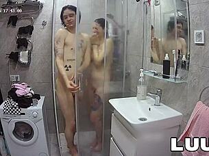 Luuv Real Couple Shares Private Home Exhibitionist Flashing in Amateur Show