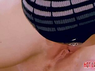 Tramp Spots Whore In Lingerie At Home, Jumps Wall For Tight Pussy Fucking?