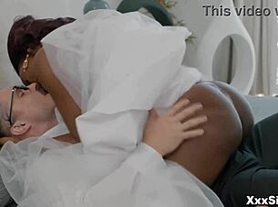 Robby, dive under my wedding dress and hide completely!