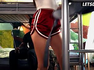 petite german 18+ nata ocean gets pounded by bbc in that horny hostel setup