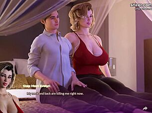 Why Does Busty Milf Get So Horny in Public Cinema?