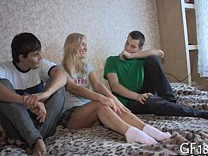 Unexpected Blowjob After Cock Jerking