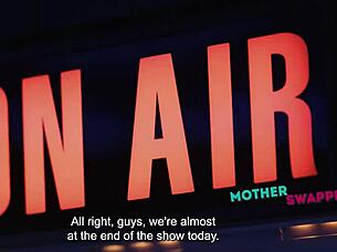 oh man i cant believe im breeding my best friends hot milf mom while he bangs mine its so taboo and wild