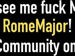 serenity taylor's big natural tits bounce while she teases rome major's thick monster cock in sexy lingerie