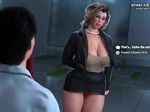 Why Does Busty Milf Get So Horny in Public Cinema?