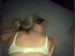 The blonde appears in a simple scene.