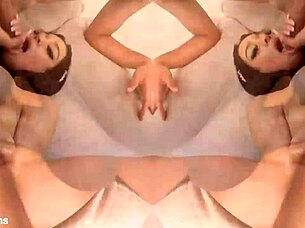 Rebecca Jhonson And Lia Ponce Engage In Fierce Double Penetration Battle With Huge Cocks And Cumshots To Determine Ultimate Bitch Winner