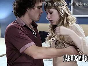 Teen friends engage in hardcore action during a group gathering