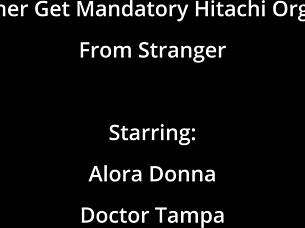 Prisoner, why are you screaming from those intense Hitachi orgasms!