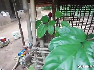 wild sex party heats up in grandmas local hut