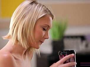 Her first time taking a huge cock in her petite ass