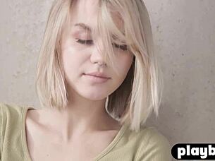 Beautiful brunette milf Lana Lane, show off those big natural tits in a steamy posing striptease?