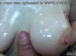 Bjs in the kitchen with pov action as redhead Penny Pax milks Alex Legend 💦🍆