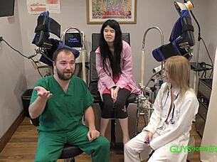 omg the cum clinic extraction with doctor tampa by nonbinary doctors 😱