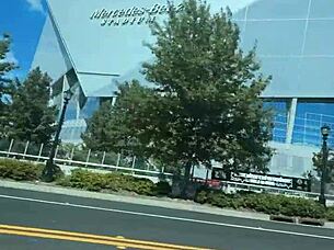 squirting wildly outdoors