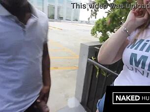 Cheating milf boldly takes massive bbc while husband serves abroad