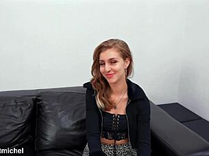 selinah and lena share a passionate french blonde brunette encounter