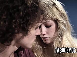 Teen friends engage in hardcore action during a group gathering