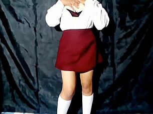 mexican schoolgirl sends homemade video masturbating tight ass to creampie after class