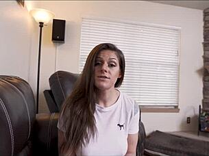 Secret deal with girlfriends hot mom clover baltimore involving solo masturbation, striptease, and teasing in part 1 from wca productions