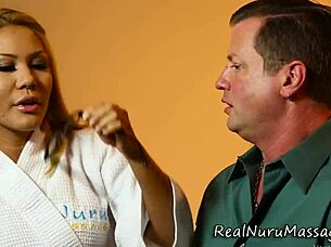 Raw Oriental Masseuse Cummed