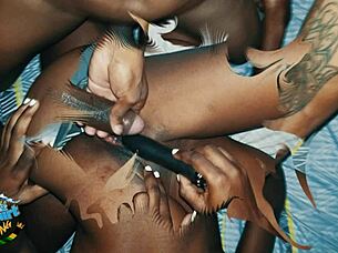 Bold 3sum with two best friends from toronto canada on new years eve