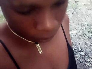 Curvy Housewife Teases Men in Compound with Outdoor Workout and Softcore Moves