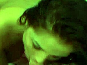 brune model gives intense blowjob with nipple play and slutty babe sucking action in close detail