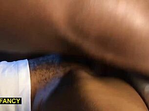 Hey, wanna watch this hot Nigerian ebony girlfriend get nasty with screaming and spanking?