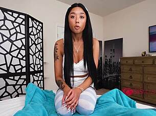 hey teen asian, let me teach you what a good girlfriend does with anal pov sex!