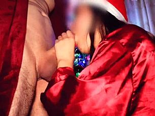 Wife And I Heat Up Placing Toys Under Christmas Tree