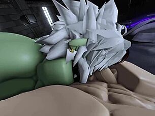 best breeding session unfolds as fat ass goblin slut rides monster cock for creampie in wild action