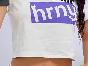 Who knew this sexy amateur Latina teen could masturbate so wildly on the phone?