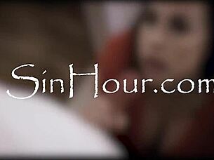 Whoa, Mr Savage dives into sensual intimacy with this blonde on the sofa!