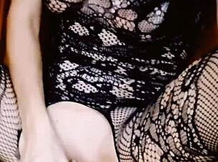 Milf Dances Striptease with Masturbation and Takes Big Cock in Tight Holes