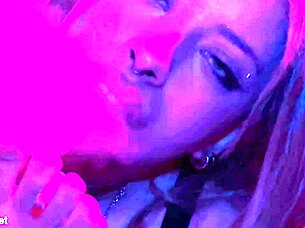 Passionate Foot Worship Session with Smoking Latina Goddess and Intense Licking