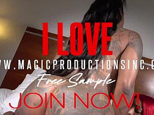 My first time performing on camera with a friend