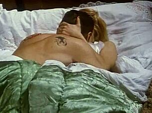 rossana doll teases in lingerie with wet pussy licking and romantic orgasm in european blonde scene