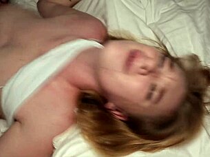 oh man i'm so thrilled her tits are shaking wildly and she's moaning super loud from those intense orgasms