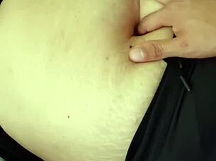 Amateur Milf Belly Fetish Orgasmic Exploration