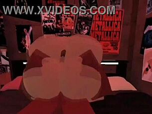 demon fucks big-ass white girl without condom in roblox condo