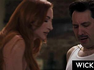 Does Redhead Sophia Locke's Massage Lead to Deepthroat and Doggystyle Pounding?