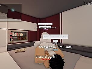 i got fucked hard and creampied by this horny guy in a roblox condo game