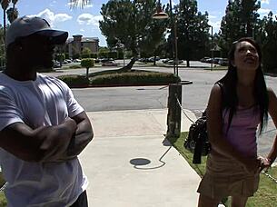 Why does rhianna ryan love black cock deepthroat and anal fucking in fishnets and heels?