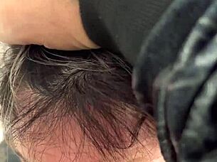 Meu personal trainer got so horny he made me choke on his thick monster cock until gagging in the gym!