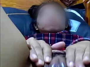 i feel so romantic and sensual with my pretty filipina girlfriend in the dorm, leading to an intense orgasm and cumshot during pov sex.