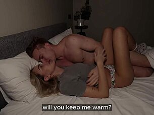 My Busty Blonde Neighbor Goes Wild Licking And Riding For A Creampie Finish