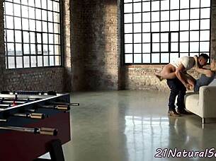 Euro model delivers classy cocksucking then RIDES BIG COCK in erotic glamour with piercing and beautiful glamour.